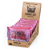 Bio Cookie cu Ciocolata Alba si Fructe de Padure Wild Berries Fara Gluten Vegan Kookie Cat 50 g